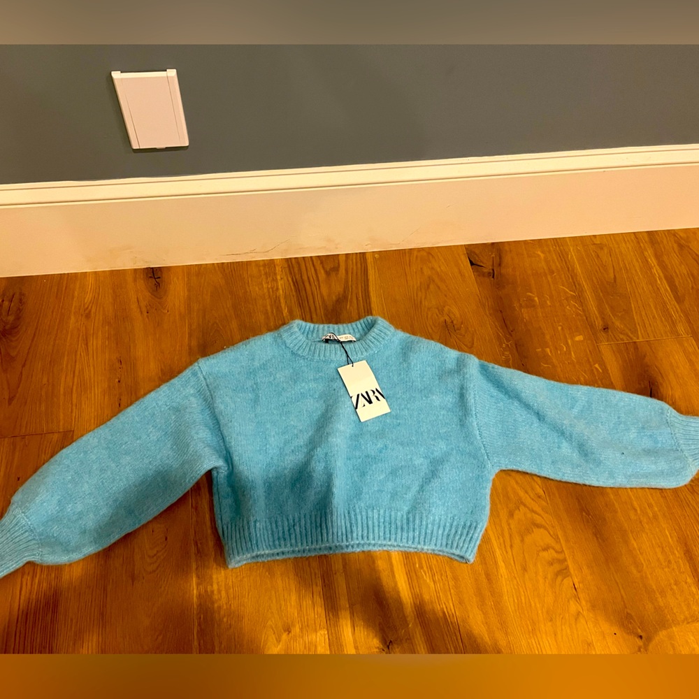 ZARA SWEATER not worn!!! size small.